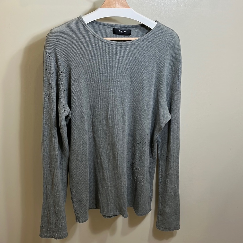 Authentic Amiri medium long sleeve shirt.